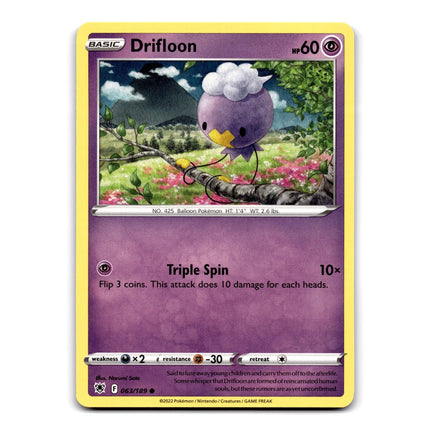 Drifloon Common SWSH10: Astral Radiance 063/189 NM