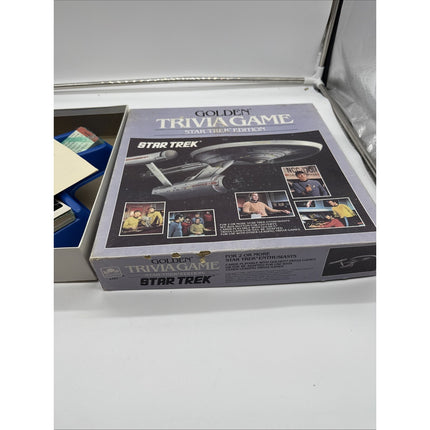 Vintage/Antique 1983 Golden Trivia Game Star Trek Edition 2 Or More Players