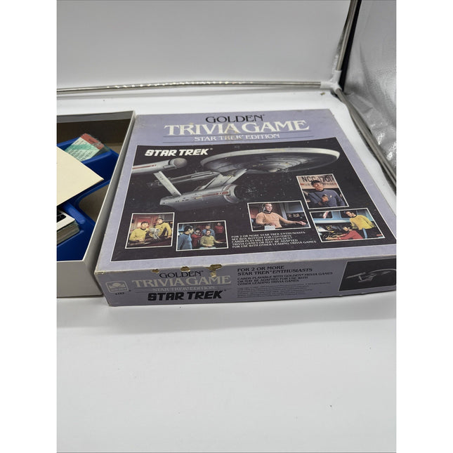 Vintage/Antique 1983 Golden Trivia Game Star Trek Edition 2 Or More Players