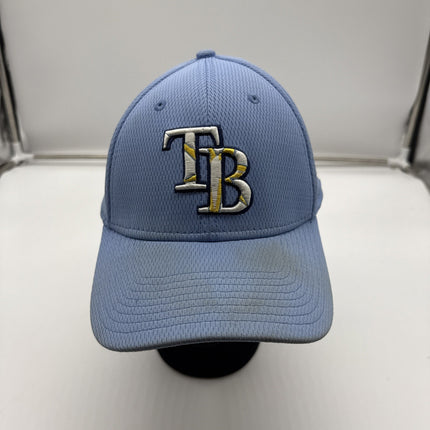 Tampa Bay Rays Devil Rays Hat New Era 39Thirty Fitted Baseball Cap Hat Size L/XL