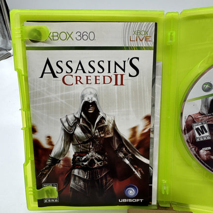 Assassin's Creed II 2 (Xbox 360) CIB COMPLETE & TESTED
