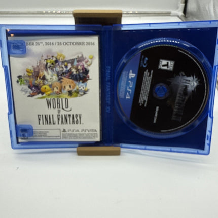 Final Fantasy XV Day One Edition Sony PlayStation 4, PS4 CIB tested
