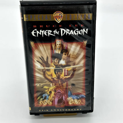 Enter the Dragon (VHS, 2001, 25th Anniversary Special Edition ) black clam shell