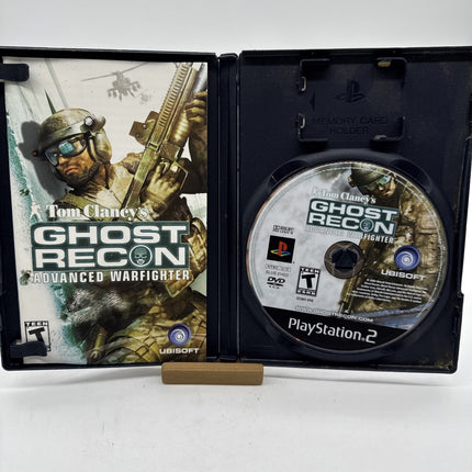 Tom Clancy's Ghost Recon Advanced Warfighter PS2 COMPLETE CIB