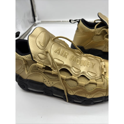New Nike Air More Money Metallic Gold Size 11 AJ2998-700