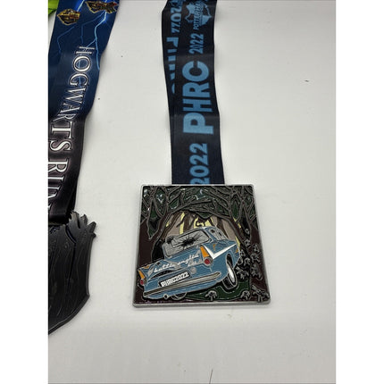 Harry Potter Hogwarts Running Club Race Medals Medallions W/ Lanyards Potterhead