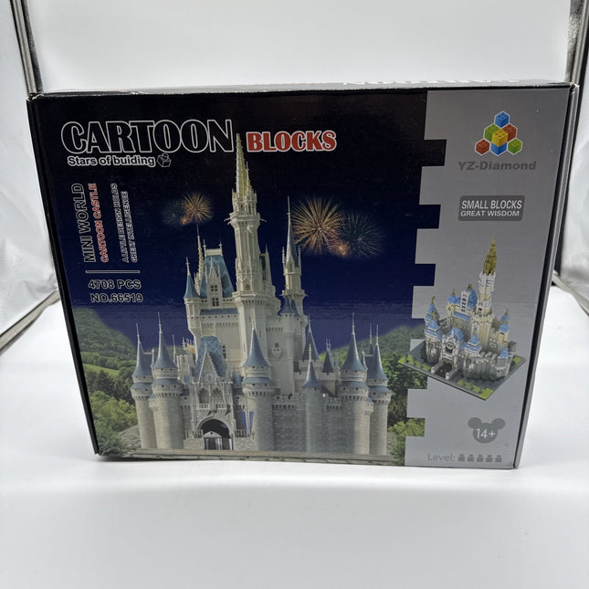 Cartoon Castle by YZ Diamond YZ66519 Micro Blocks, Nanoblocks, Diamond Blocks