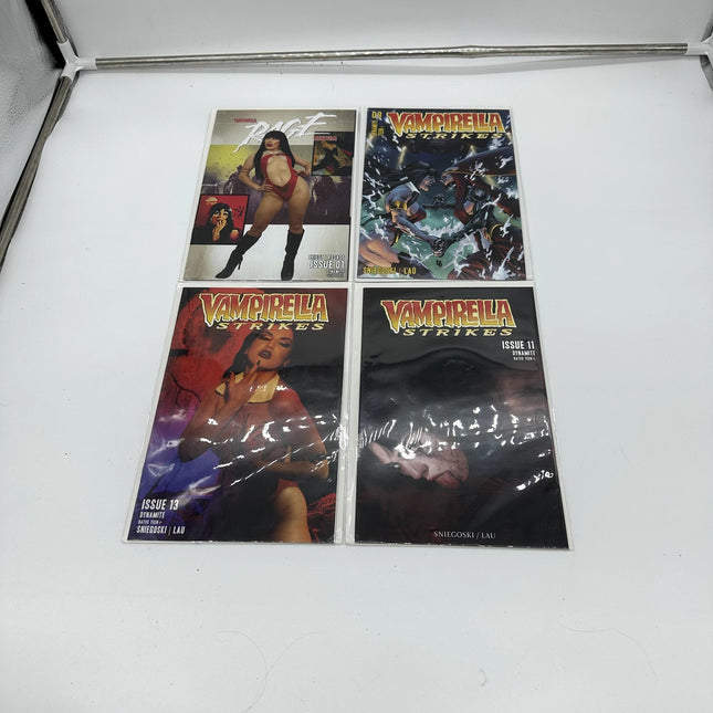 vampirella Rage, Vampirella Strikes comics lot of 4 comics 18+ suggested
