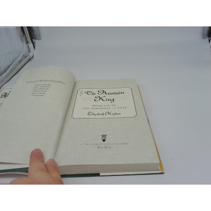 ELIZABETH HAYDON 1st First Edition Hardcover HC DJ The Assassin King Symphony Of