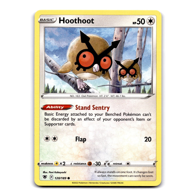 Hoothoot Common SWSH10: Astral Radiance 120/189 NM