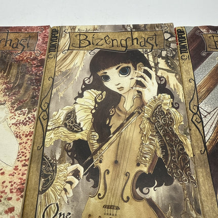 Bizenghast Vol 1, 2, 4 Manga Graphic Novel Comic English M. Alice LeGrow