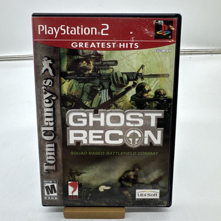 Tom Clancy's Ghost Recon (PlayStation 2 PS2) CASE AND DISC ONLY