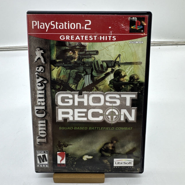 Tom Clancy's Ghost Recon (PlayStation 2 PS2) CASE AND DISC ONLY