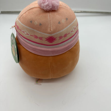 Squishmallows CELIA Winter Orange Slice 8" SB 712-2 Plush 2022 Beanie NWT