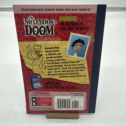 The Notebook of Doom Book Series Book rise of the Balloon Goons
