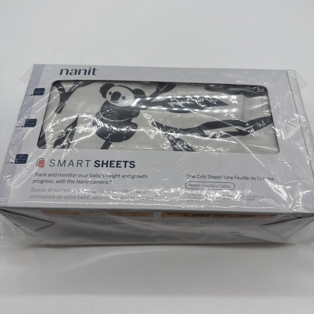 Nanit Smart Crib Sheet Works W/ Nanit Cameras to Measure Baby's Growth - New