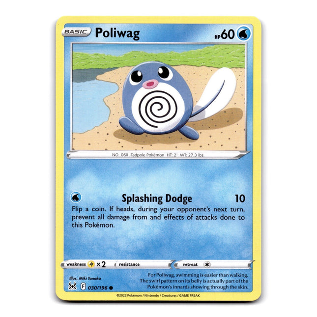 Poliwag Common SWSH11: Lost Origin 030/196 NM
