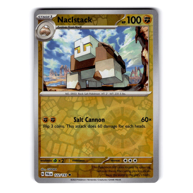 Naclstack Uncommon SV02: Paldea Evolved 122/193 NM