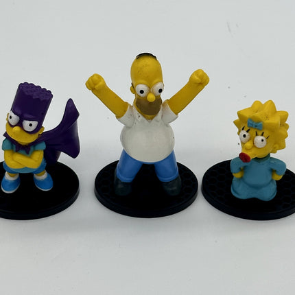 2015 Greenbrier Simpsons Figures Lot Of 5 Bart Lisa Maggie Homer Marge