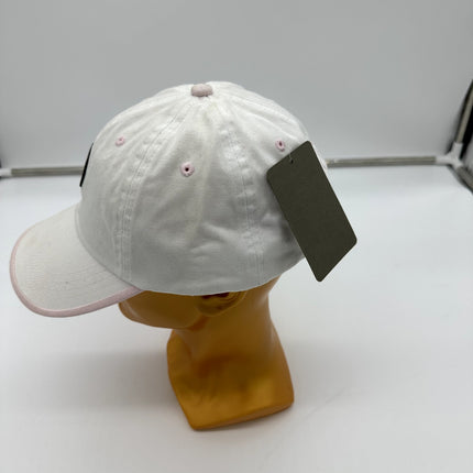 NWT BMW white hat cap adjustable hook and loop