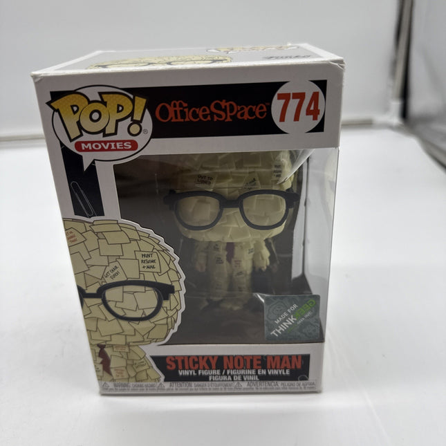 Funko Pop! Vinyl Movies Figure #774 Sticky Note Man Office Space ThinkGeek Exclu
