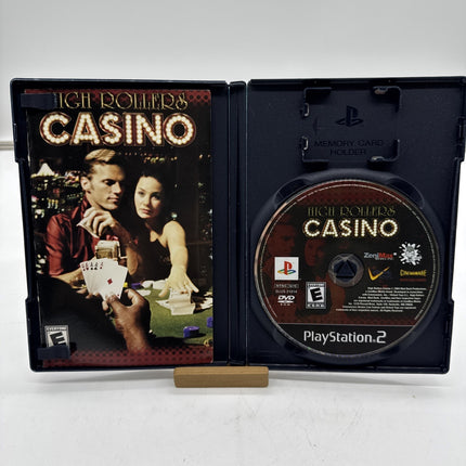 High Rollers Casino PS2 (Sony PlayStation 2, 2004) CIB w/ Manual. Lib