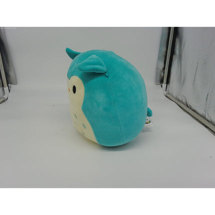 Squishmallows Winston The Owl Stuffed 8 inch Plush Toy Turquoise Cuddly Kellytoy