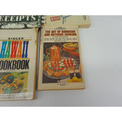 Lot of 4 Vintage 1950s-1960s Advertising Recipe Pamphlets / Cookbooks singer