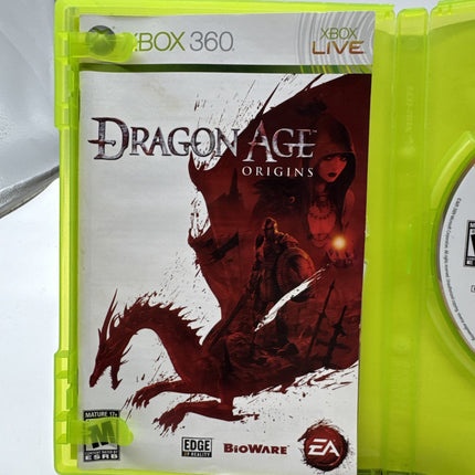Dragon Age: Origins (Microsoft Xbox 360, 2009) CIB COMPLETE Tested