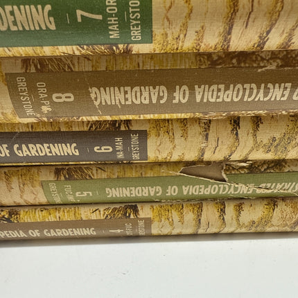 New Illustrated Encyclopedia of Gardening 4 5 6 7 8 Volume Set Everett 1964