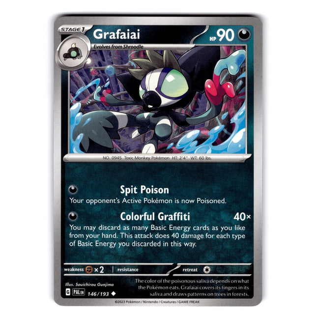 Grafaiai Uncommon SV02: Paldea Evolved 146/193 NM