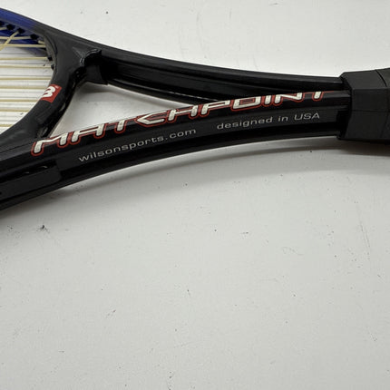 WILSON Matrix Comp Oversize Titanium Tennis Racket 4 3/8 Grip Needs REstringd