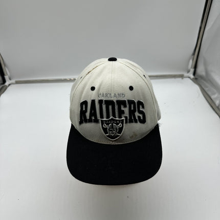 Vintage Oakland Raiders NFL Mitchell & Ness Adjustable Snapback Cap Hat