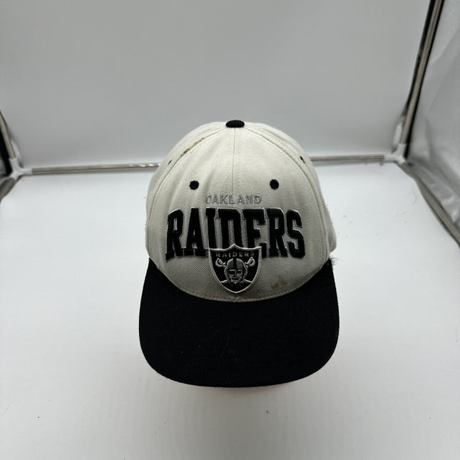 Vintage Oakland Raiders NFL Mitchell & Ness Adjustable Snapback Cap Hat