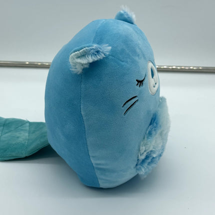 2022 Squishmallow 8” BARA the BLUE BEAVER NWT Kellytoy VERY RARE BRAND NEW