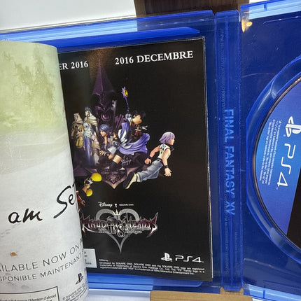 Final Fantasy XV Day One Edition Sony PlayStation 4, PS4 CIB tested