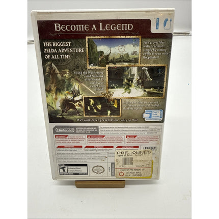 Legend of Zelda Twilight Princess (Nintendo Wii) CIB Complete First Print
