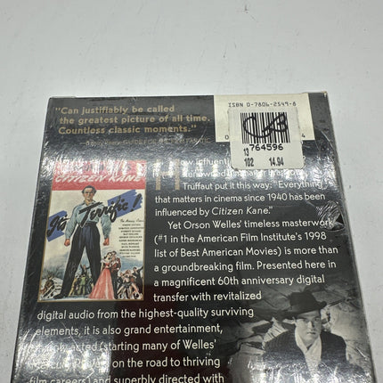 Citizen Kane VHS 1941, 2001 Orson Welles New SEALed ALTERNATE cover art