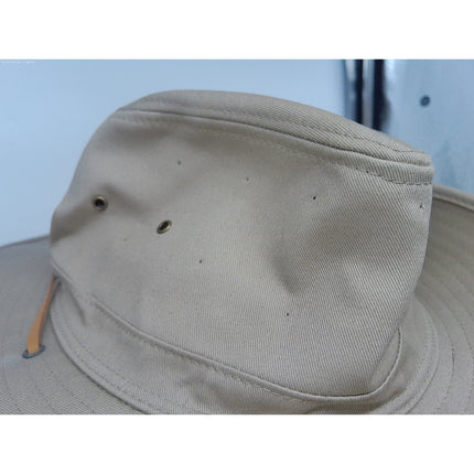 Walt Disney World Hat Tan Adult Small Safari Snap Button