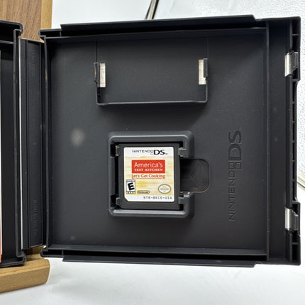 Nintendo DS America's Test Kitchen Let's Get Cooking - Complete in Box w/ Manual