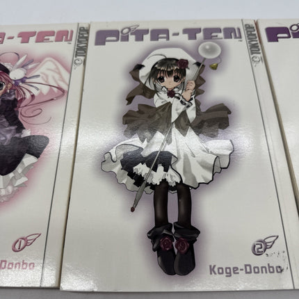 Pita Ten Band 1-3 Manga Volumes 1, 2, 3 Koge-donbo Tokyopop Tokyo pop