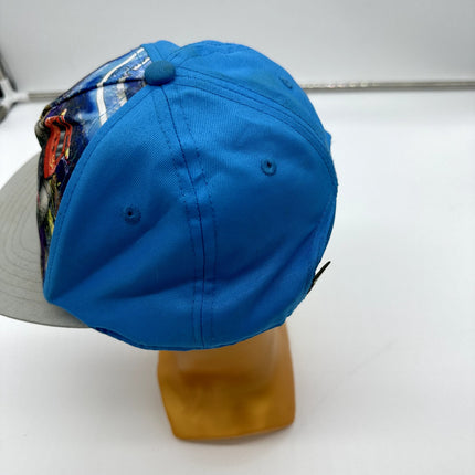 Kids Monster Jam Flat Brim Adjustable Hat Blue Grave Digger / Max D / Toro Loco