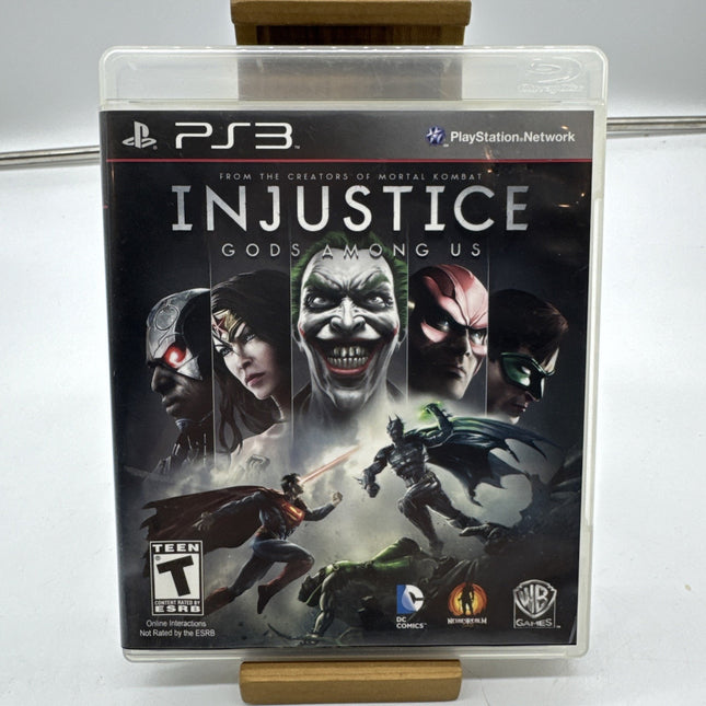 Injustice Gods Among Us - Sony Playstation 3 PS3 CIB Complete