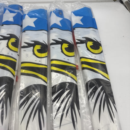 Lot Of 8 American Eagle Flag Style Single Line Kite Easy To Fly Children Kids