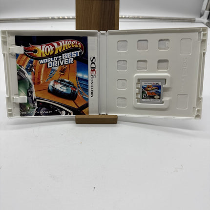Hot Wheels: World's Best Driver Game Complete! Nintendo 3DS TESTED