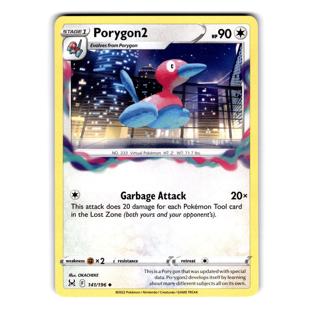 Porygon2 Uncommon SWSH11: Lost Origin 141/196 NM