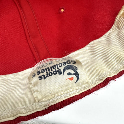 Signed Cincinnati Reds MLB Baseball Cap Hat Fitted (Most Likely George Foster)