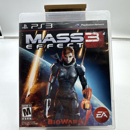 Mass Effect 3 (Sony PlayStation 3, 2012) PS3 CIB Complete