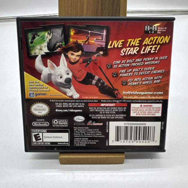 Bolt (Nintendo DS, 2008) Complete CIB - Disney