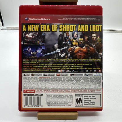 BORDERLANDS 2 (Sony PlayStation 3, Greatest hits) Complete